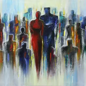 Acrylgemälde: "Alpha & Omega III", K. Namazi, Original/Unikat Angebot