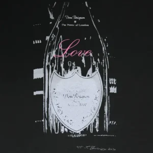 Siebdruck: "Dom Perignon Love", limitierte Kunstedition (ohne Rahmen), G. Steidinger Markenprodukt