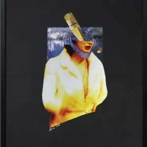 Surrealistische Collage, F. Lorenz: "Freie Gedanken" Knallerangebot