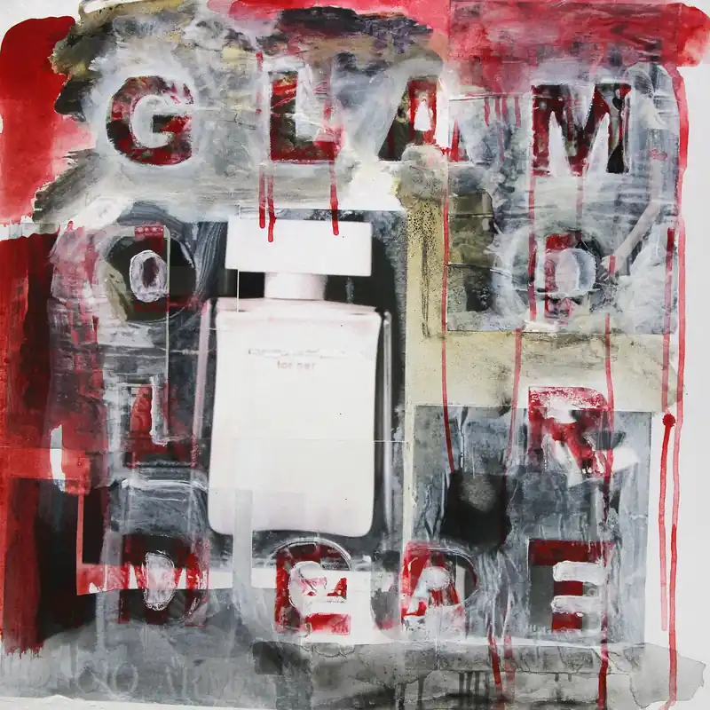 Acrylgemälde: "Hard Core Glam I", Original/Unikat, G. Steidinger Versand Am Gleichen Tag