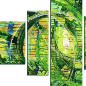Angebot R. König: "Sommervision IV", mehrteilige Acrylbilder, Originalgemälde (Unikat)