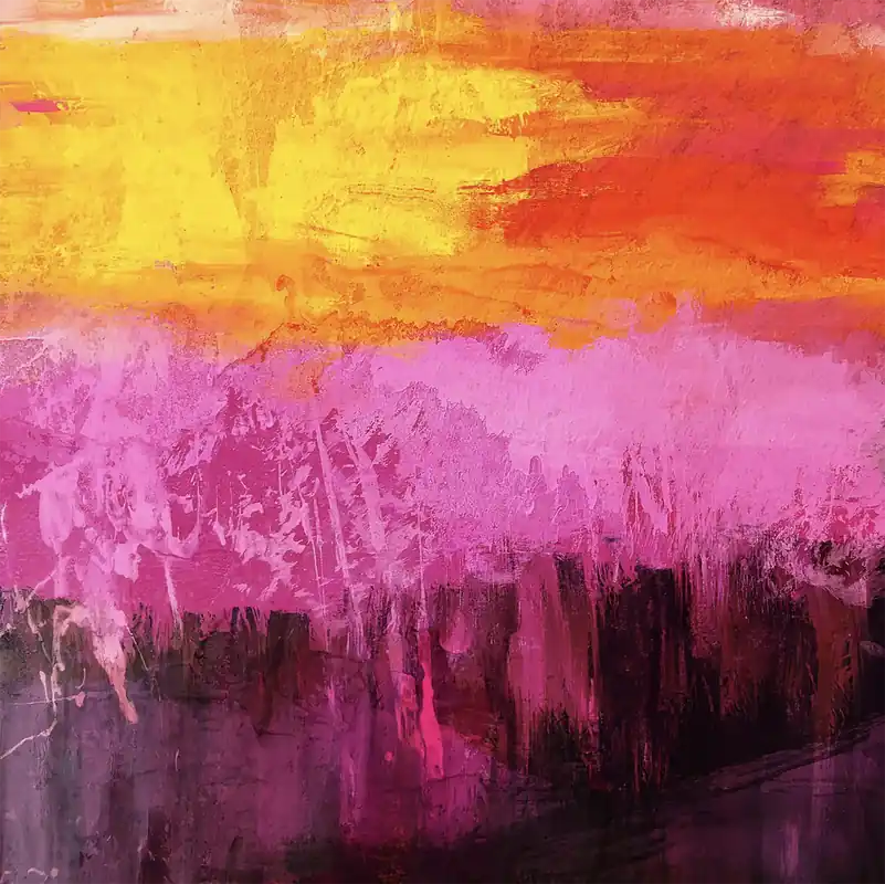 Moderne Kunst: "Rothko Style 1", H. Mühlbauer-Gardemin, Original/Unikat Kostenloser Versand