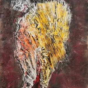 Acrylgemälde: "Joker", Original/Unikat, H.J. Uekötter Preisknaller