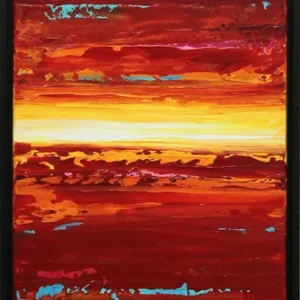 Ausverkauf Moderne Originalkunst: "Abendklang XII", J. Fernandez, Unikat