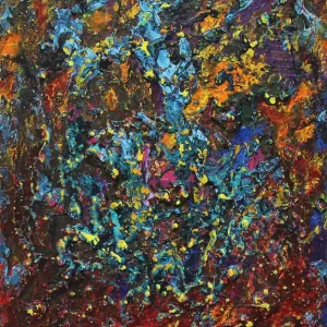 Rabatt Originalgemälde: "Space Exploration IV", (Unikat), J. Fernandez