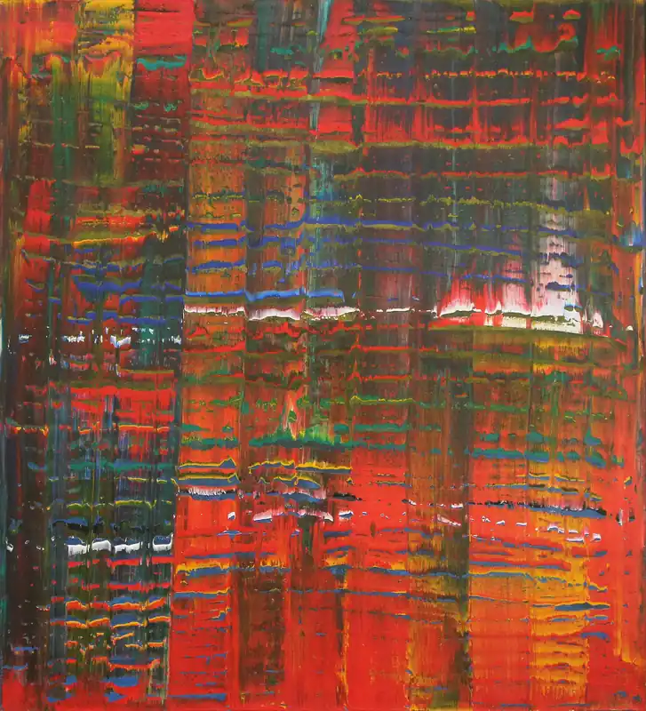 Zertifiziert Acrylgemälde: "Moment", Original/Unikat, H.J. Uekötter