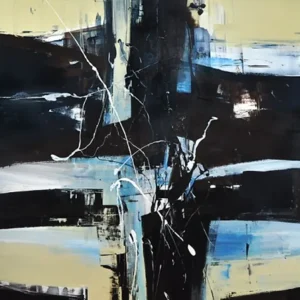 Top-Angebot Acrylgemälde, B. Ossowski: "DESPERADO RHAPSODY", XL-Format