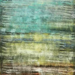 Neu Acrylgemälde: "Diffus I", Original/Unikat, H.J. Uekötter