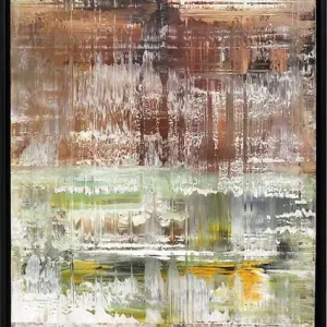 G. Hung: "Financial District IV", gerahmtes Originalgemälde (Unikat) (ri) Markenware