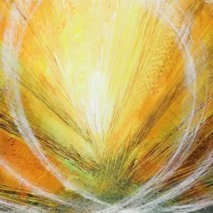 Unikat: "Lichtkonfusion XIV", Originalgemälde, J. Fernandez, Acrylbilder Schneller Versand