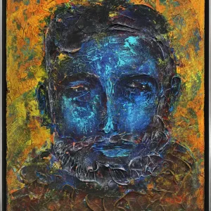 A. Garbe: "Ernest", originales Acrylgemälde (Unikat) Preiswert