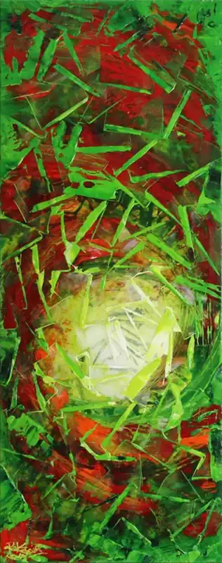 Must-Have Gemälde abstrakt, R.König: "Dynamic Atmosphere I" (ri) , Unikat/Original