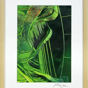 Schnäppchen Moderne Kunst, Julio Fernandez: "AUF BEUTE LAUERND", Unikat/Original