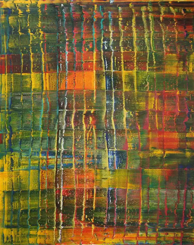 Acrylgemälde: "Moments V/5", Original/Unikat, H.J. Uekötter Nur Für Kurze Zeit