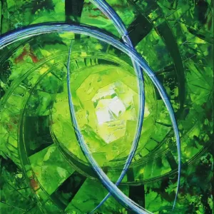 Neu Abstraktes Originalgemälde: "Chillout Factor IV", R. König, Unikat
