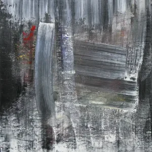 Acrylgemälde: "Verschlag I", Original/Unikat, H.J. Uekötter Abverkauf