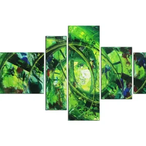 Mehrteilige Acrylbilder: "Monsun II", R. König, Originalgemälde (Unikat) Angebot