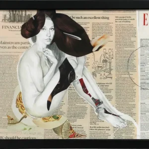 Saisonangebot S. Petrunov: Drawing - collage 3, Nr. 1/10, limitierter Fineartprint auf Papier