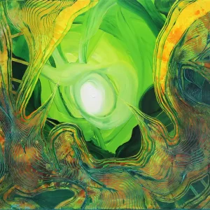 Unikat: "Power of Nature III", Originalgemälde, J. Fernandez, Acrylbilder Preisreduziert