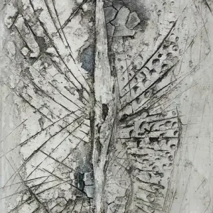 A. Freymuth: "Metamorph I - eingeschlossene Bewegung", Original, Mischtechnik/Collage (Unikat) Versand Am Gleichen Tag