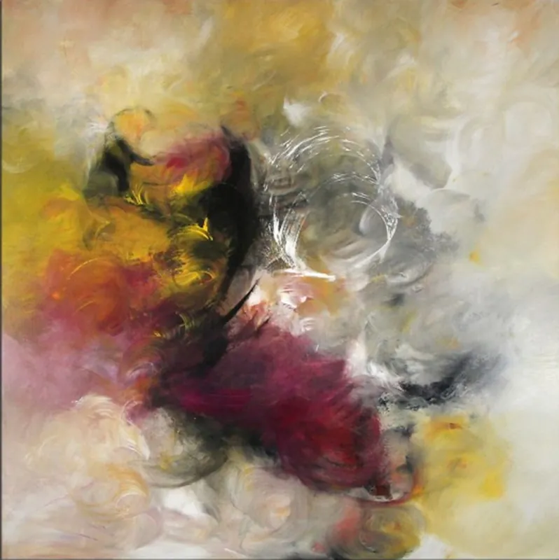 Abstrakte Acrylmalerei, C. Middendorf: "Betäubende Schönheit IV", Originalgemälde (Unikat) Kostenloser Rückversand