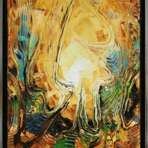 Moderne Originalkunst: "Lichtfokus I", J. Fernandez, Unikat Sofort Bestellen