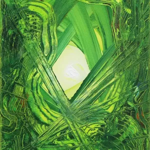 Unikat: "Lichtwellen IV", Originalgemälde, J. Fernandez, Acrylbilder Preisknaller