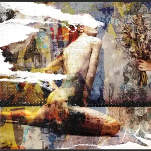 D. Landô: "All my Love", Unikat-Edition, digitale Kunst auf Aludibond Neue Kollektion