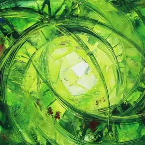 Abstraktes Originalgemälde: "Tropical VI", R. König, Unikat Jetzt Kaufen