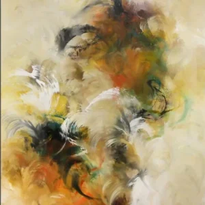 Nur Für Kurze Zeit Abstrakte Acrylmalerei, C. Middendorf: "Comfort I", Originalgemälde (Unikat)