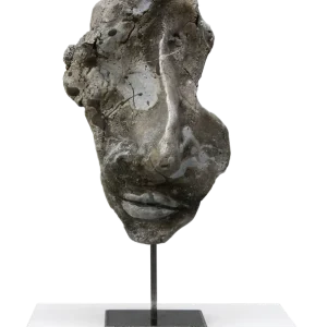 I. Schmidt: "Kopf I", zeitgenössische Skulptur, Original/Unikat Direktkauf