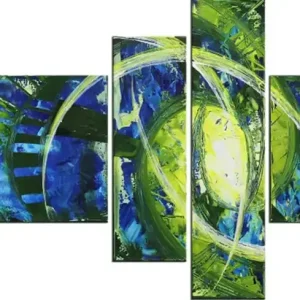 Mehrteilige Acrylbilder: Projection I, R. König, Originalgemälde (Unikat) Sofort Bestellen