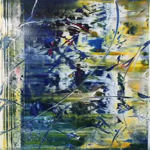 Originalgemälde: "Pandeismus II", G. Hung, Unikat Kracherpreis