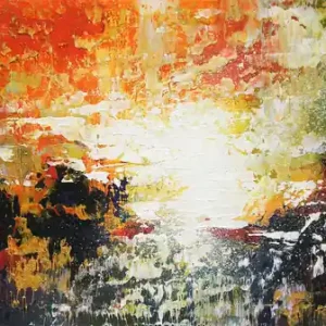 Originalgemälde: "Ferne Gestade XII", G. Hung, Unikat Neuheit