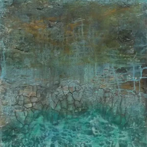 U. Gaiser: "Ein Tag am Meer", Original/Unikat, hochwertiges Strukturgemälde Expressversand