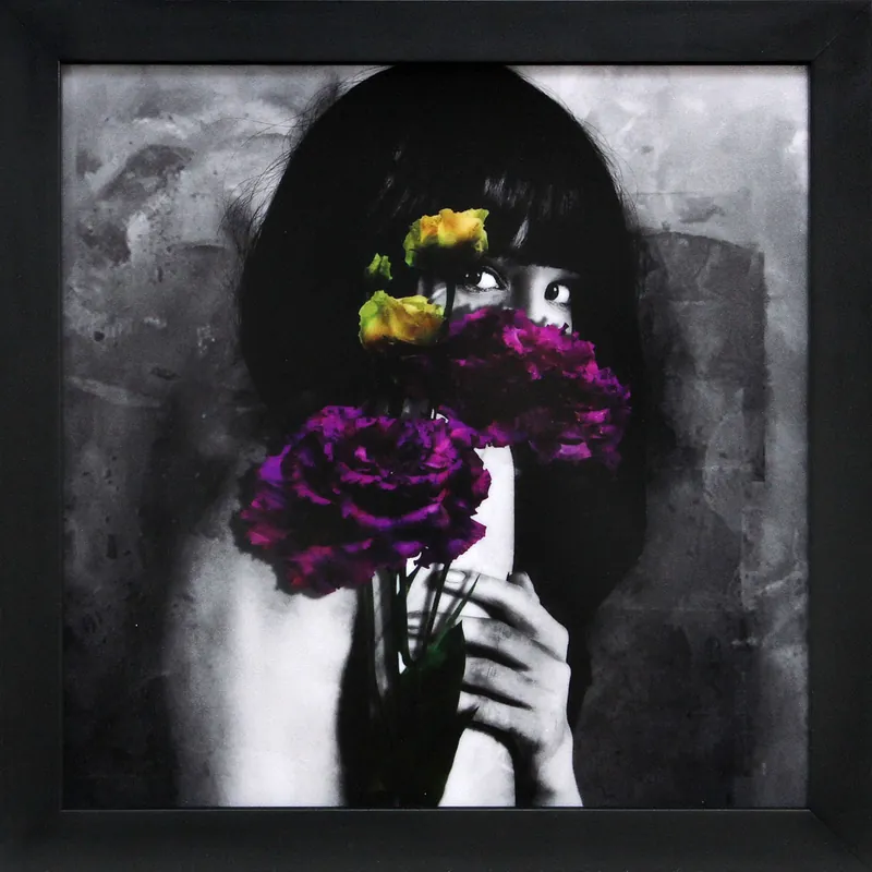 D. Landô: "Secret Garden #39", Unikat-Edition, digitale Kunst auf Lichtbox (A) Bestpreis