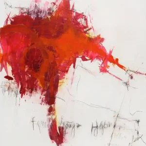 R. Schleeh: "Aufgeblüht", Originalgemälde (Unikat), zeitgenössische Kunst Meistverkauft