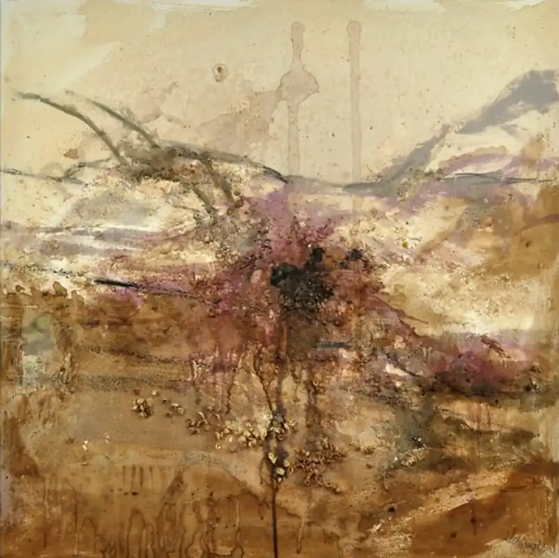 Ausverkauf Moderne Kunst, E.v.d.Meer/BioART: "BIO-ART 2", Originalgemälde (Unikat)