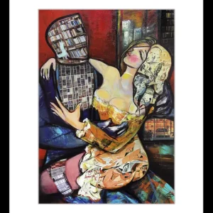 Fineartprint, signiert: "Romance Novel", K. Namazi, limitierte Edition auf Papier, Nr. 2/150 Sichere Zahlung