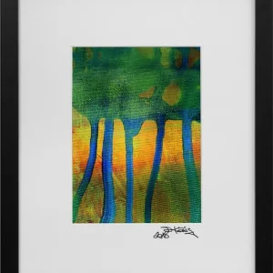 Edition, signierter Kunstdruck, Raphael König: "Surreale Regenwaldszene II", Nr. 5/199 Super-Preis