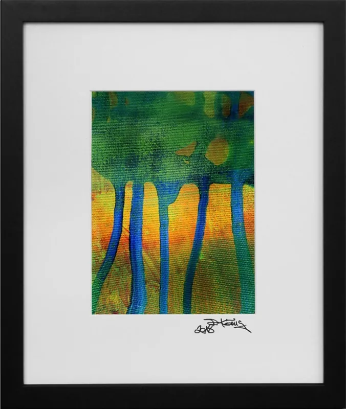 Edition, signierter Kunstdruck, Raphael König: "Surreale Regenwaldszene II", Nr. 5/199 Super-Preis