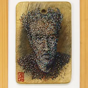 Bestpreis C. Blechschmidt: "Erik", Original/Unikat, zeitgenössisches Acrylgemälde