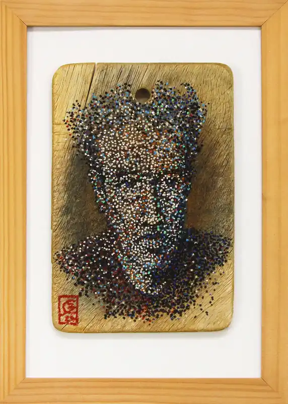 Bestpreis C. Blechschmidt: "Erik", Original/Unikat, zeitgenössisches Acrylgemälde