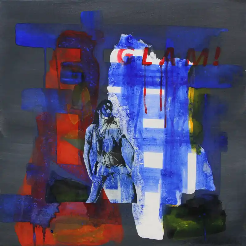 Begrenztes Angebot Acrylgemälde: "Glam your self I", Original/Unikat, G. Steidinger