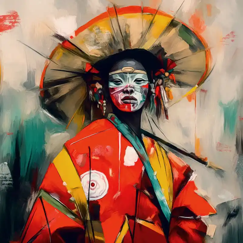 Kunstdruck, signiert: "China Girl", Holger Mühlbauer-Gardemin, Edition, Nr. 2/150 Neue Kollektion
