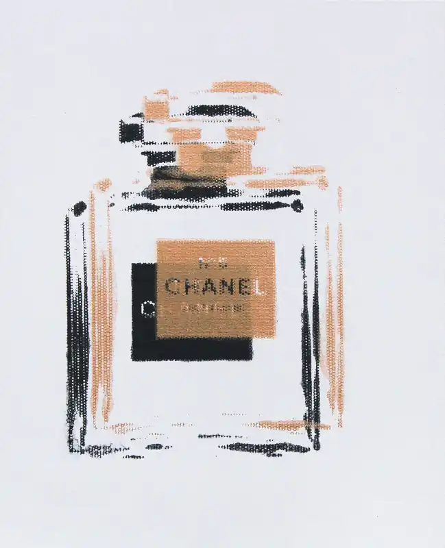 Siebdruck: "No5 - Copper & Black", serielles Unikat, G. Steidinger Finale Aktion
