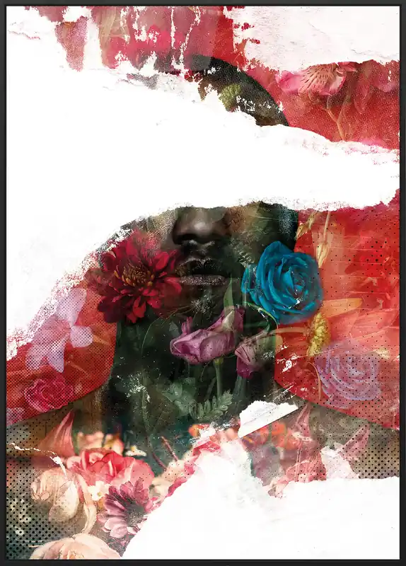 Neu D. Landô: "Unforgettable", Unikat-Edition, digitale Kunst auf Aludibond