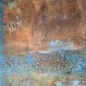 Aktuell U. Gaiser: "Teamgeist 3", Original/Unikat, hochwertiges Strukturgemälde