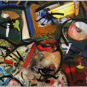 Moderne Kunst: Frivole Analytik I, K. Namazi, Original/Unikat Neu Im Sortiment