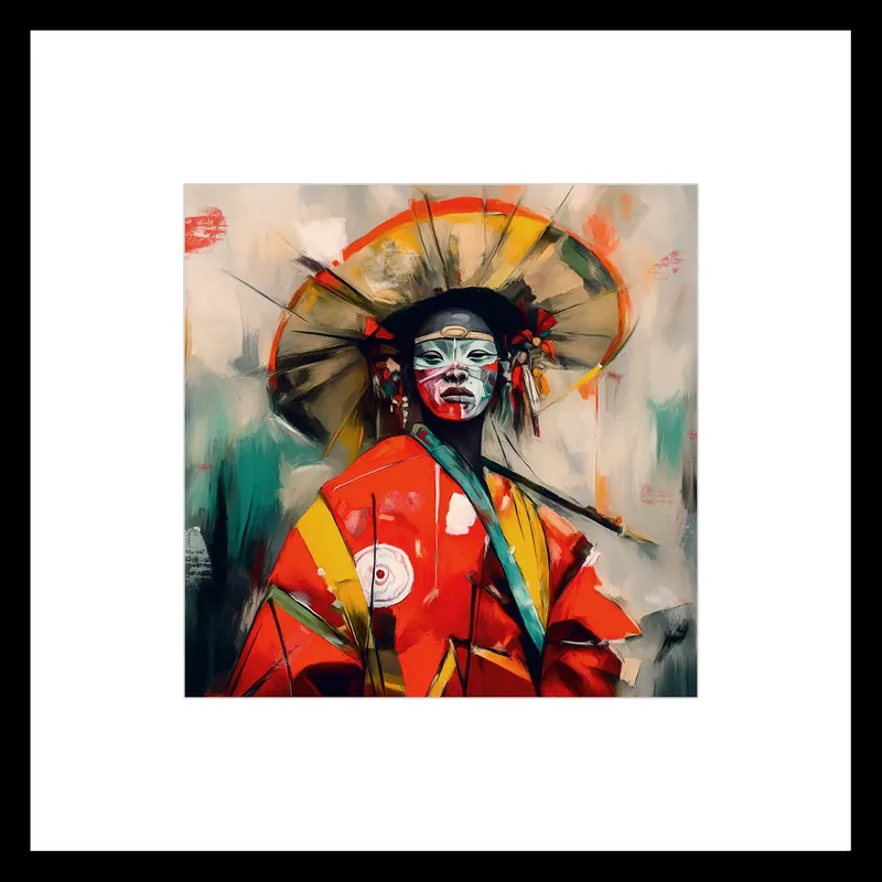 Fineartprint, signiert: "Chinagirl", Holger Mühlbauer-Gardemin, limitierte Edition auf Papier, Nr. 1/150 Echt